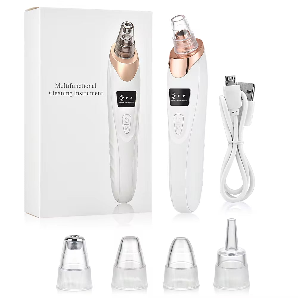 Electric Blackhead Remover Vacuum Cleaner Black Spots Removal Facial Deep Cleansing Pore Cleaner Machine Face Skin Care Tools