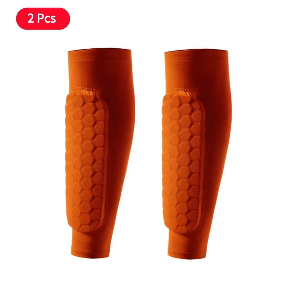 1/2Pcs Sports Soccer Shin Guard Pad for Kids Sleeve Sock Leg Support Football Compression Calf Sleeve Shinguard for Adult Teens - NovaNest