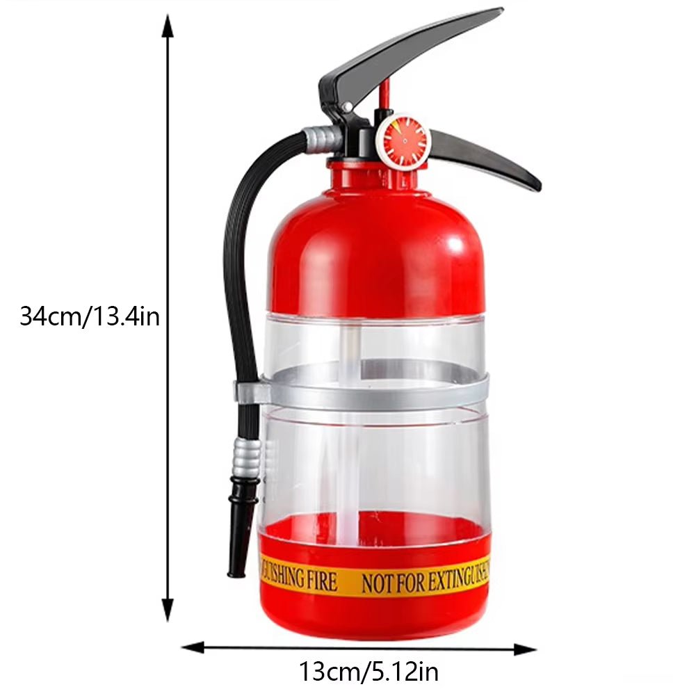 1.5L Beer Wine Drink Dispenser Creative Fire Extinguisher Shape Liquor Dispenser Wine Spirits Beer Beverage Party Bar Accessory - NovaNest