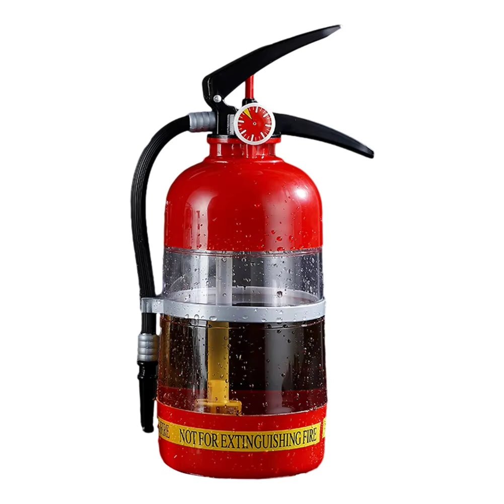 1.5L Beer Wine Drink Dispenser Creative Fire Extinguisher Shape Liquor Dispenser Wine Spirits Beer Beverage Party Bar Accessory - NovaNest