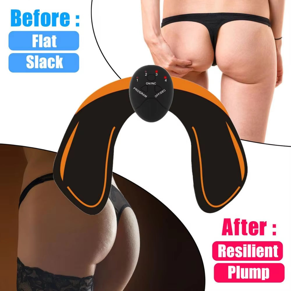 EMS Hip Trainer Muscle Stimulator Muscle ABS Fitness Buttocks Butt Lifting Buttock Toner Trainer Remote Control Slimming Massage