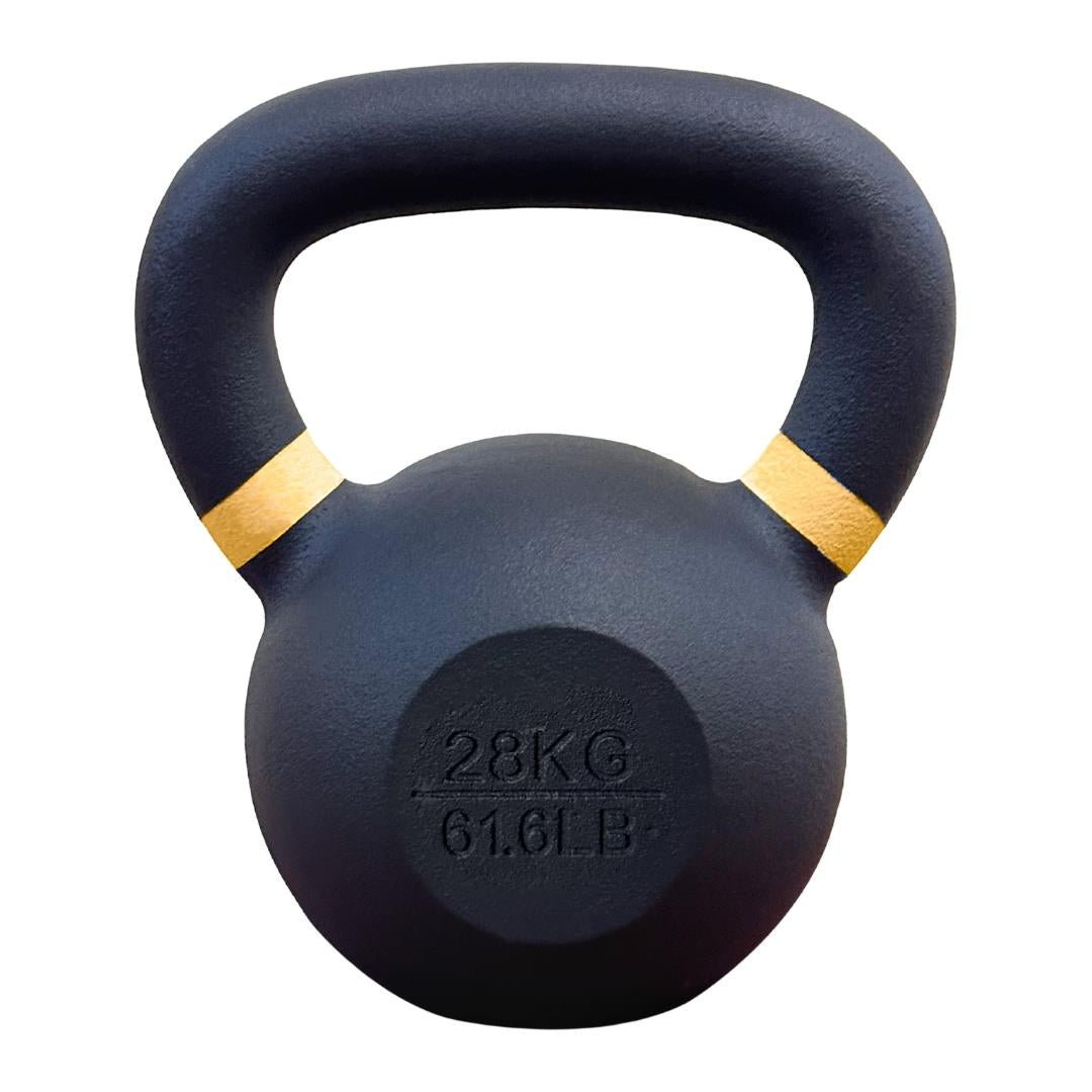 2 - 28Kg Kettlebells Cast Iron Neoprene Weights Fitness Exercise Workout Training - NovaNest