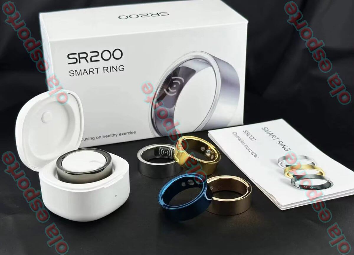 2024 Smart Health Ring Women Men Heart Rate Body Temperature Sport Bluetooth Ring Wireless Charging Smart Sensor Ring for Xiaomi - NovaNest