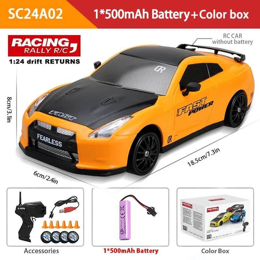 2.4G High Speed Drift Rc Car 4WD Toy Remote Control AE86 Model GTR Vehicle Car RC Racing Cars Toy for Children Christmas Gifts - NovaNest