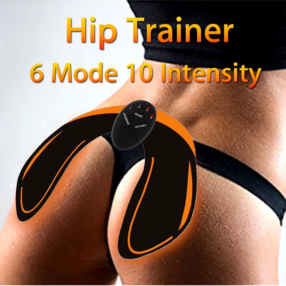 EMS Hip Trainer Muscle Stimulator Muscle ABS Fitness Buttocks Butt Lifting Buttock Toner Trainer Remote Control Slimming Massage