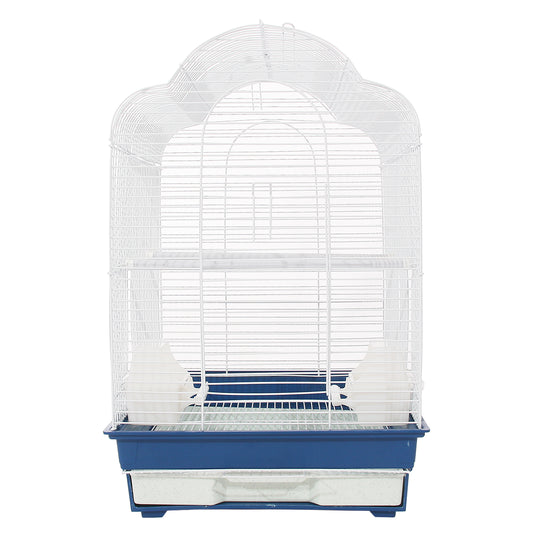 KCT ROSARIO plus BLUE MEDIUM BIRD CAGE SMALL EXOTIC PET CANARY BUDGIE FINCH