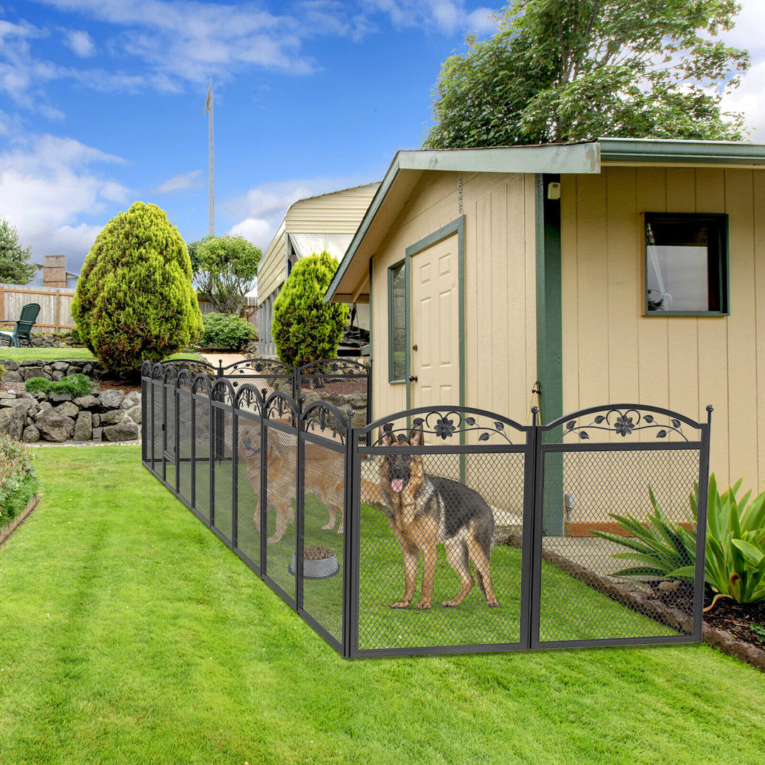 Bingopaw Heavy Duty Dog Playpen Puppy Run Enclosured Whelping Cage Fertility Mat