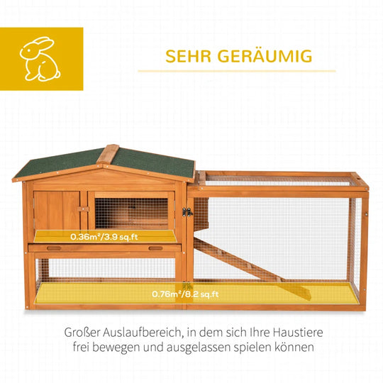 Weather Resistant Rabbit Hutch