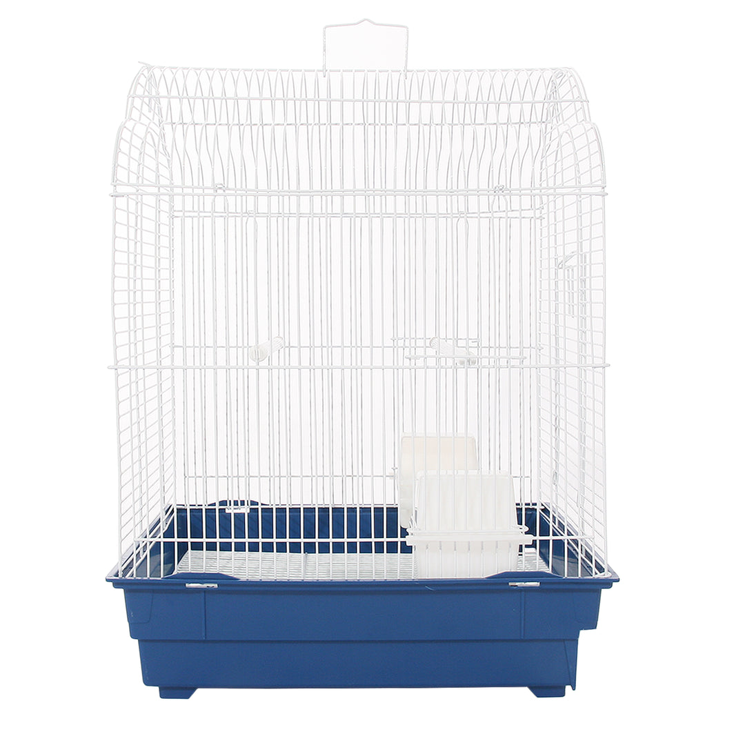 KCT ROSARIO plus BLUE MEDIUM BIRD CAGE SMALL EXOTIC PET CANARY BUDGIE FINCH