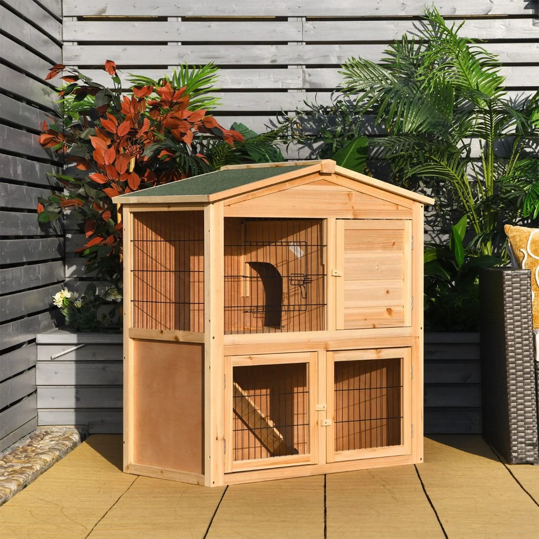 Large Bunny Rabbit Cage with Waterproof Roof