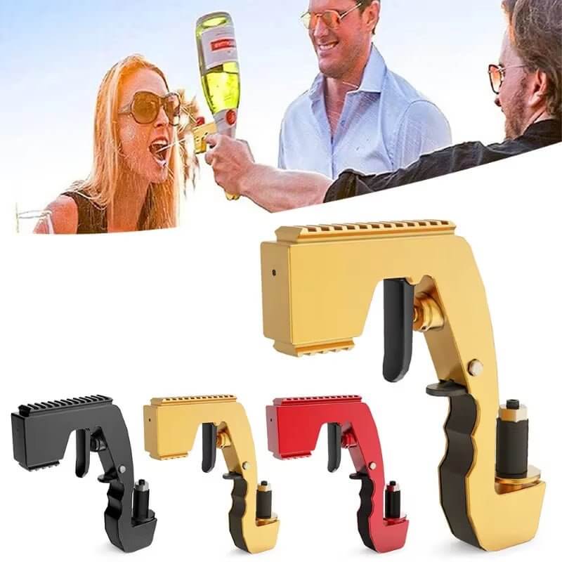 Beer Gun Champagne Spray Gun Hot Sale Wine Bottle Stopper Wine Dispenser Bar Accessories Party Gift - NovaNest