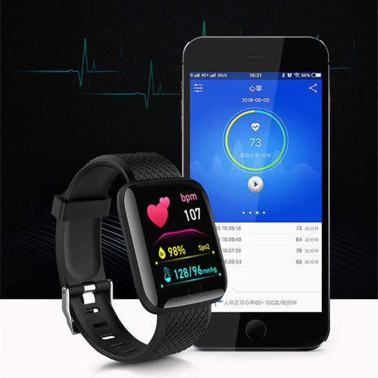 Digital Smart Sport Watch Men'S Watches Led Electronic Wristwatch Women Bluetooth Male Fitness Message Heart Rate Body Sleep Kid