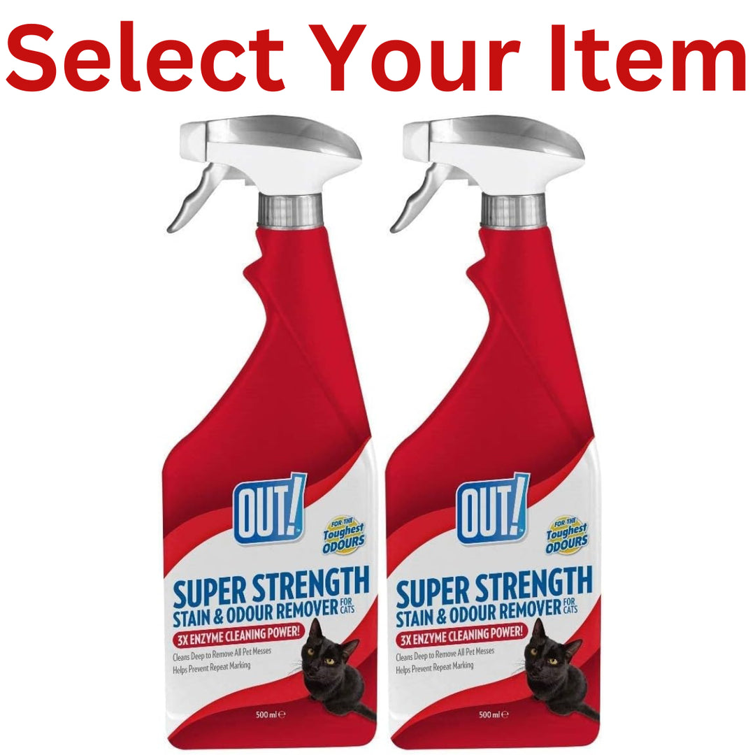 Pet Stain Odour Remover Super Strength Enzyme Cleaner Smell Nuetraliser 2X 500Ml