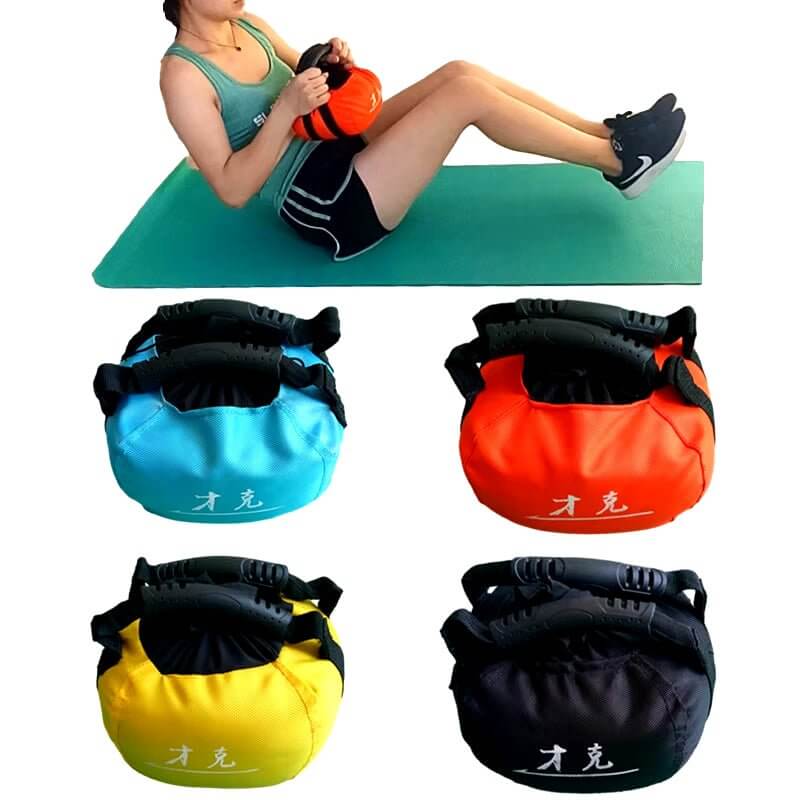 Fitness Adjustable Weight Kettlebell Portable Sandbag Heavy Duty Training Sandbag Weightlifting Dumbbell Home Workout Equipment - NovaNest