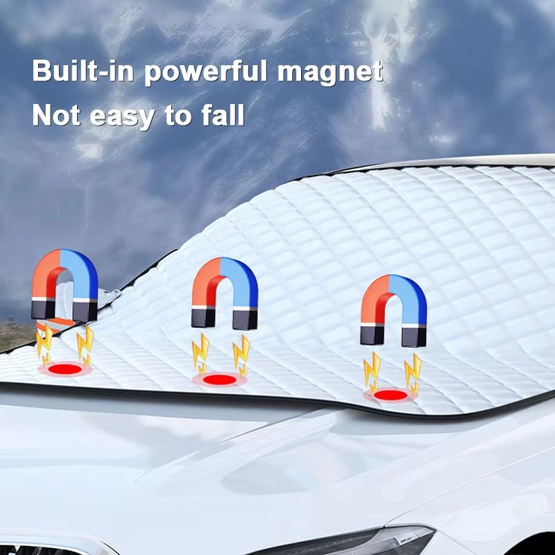 Magnetic Car Windshield Snow Shield Four Seasons Car Cover Front Window anti UV Frost Protection Snow Cover Sunshade - NovaNest