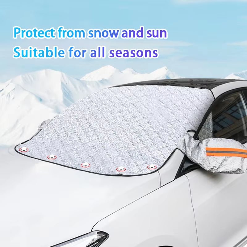 Magnetic Car Windshield Snow Shield Four Seasons Car Cover Front Window anti UV Frost Protection Snow Cover Sunshade - NovaNest