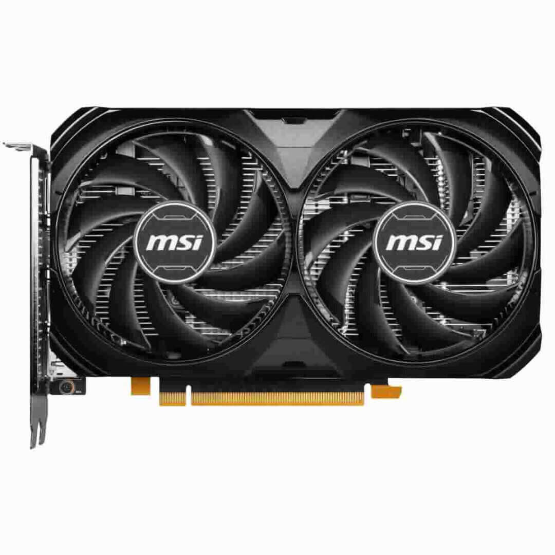 MSI Nvidia Geforce RTX 4060 Ventus 2X Black 8GB OC Edition Graphics Card - NovaNest