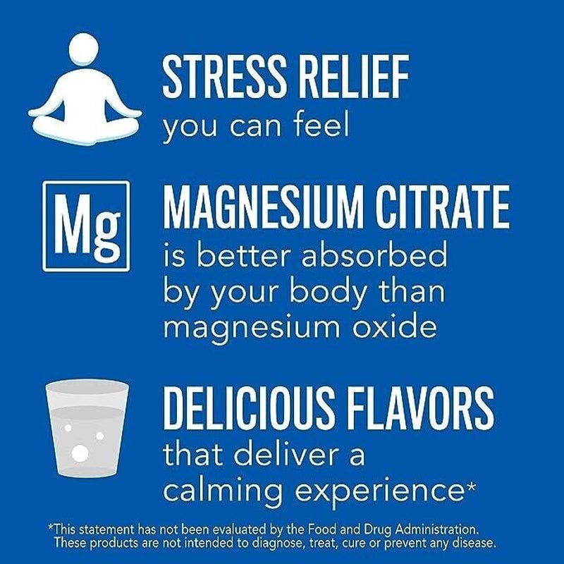 Natural Vitality Calm Magnesium Drink Mix | Original Flavour | 226 G (8 Oz) - NovaNest