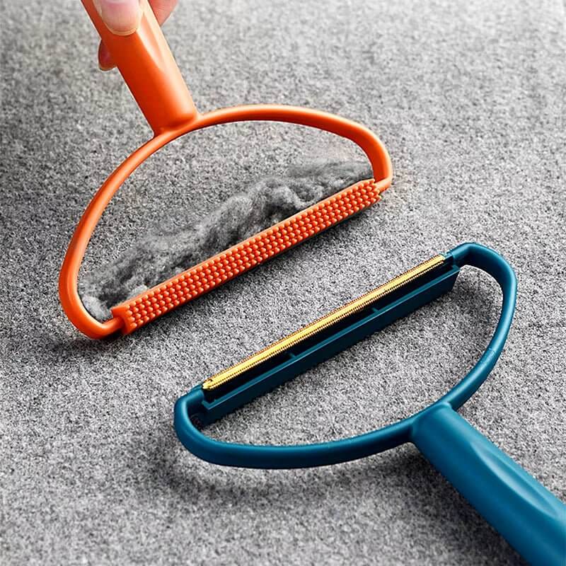 Pet Hair Remover Portable Manual Scraper Lint Cleaner Sticky Brush Cat Hair Removal Brush Hair Removal Tool Cat Accessories - NovaNest