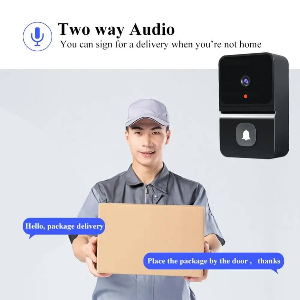 Wireless Doorbell Wifi Outdoor HD Camera Security Door Bell Night Vision Video Intercom Voice Change for Home Monitor Door Phone - NovaNest